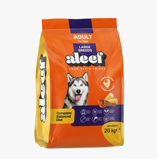 aleef Adult Dog Dry Food Large Breed 15 Kg