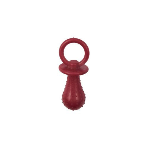 Orgo Multi‑Color Pacifier‑Shaped Dog Chew Toy