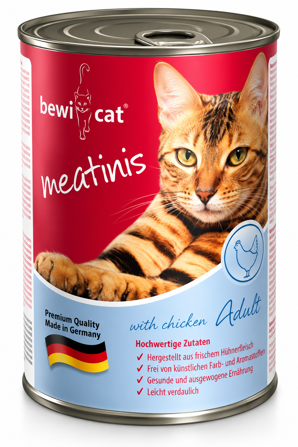 Bewi Cat Meatinis with Chicken – Wet Cat Food 400g