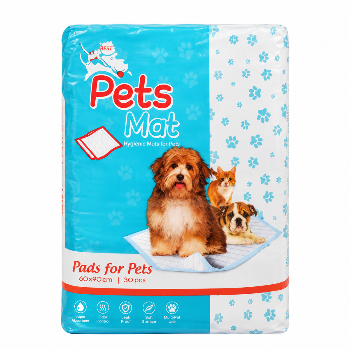 Pets Pads Hygienic Training Pads 60×90 cm – 30 Sheets