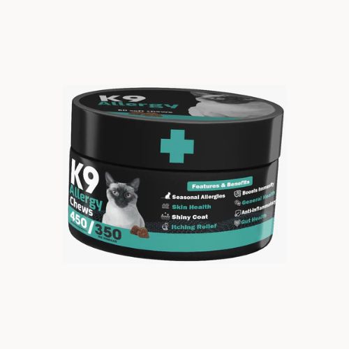 K9 Allergy Support Soft Chews for Cats 60 Pcs