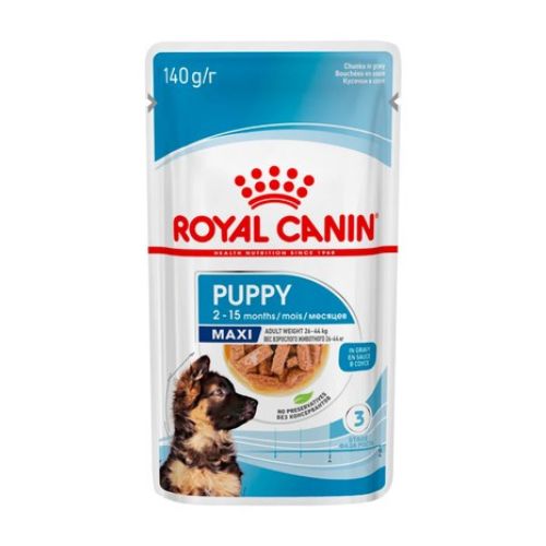 Royal Canin Maxi Puppy Wet Food Pouch 140g