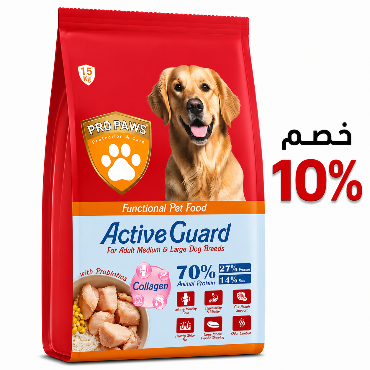 Pro Paws Medium and Large Adult 15 kg