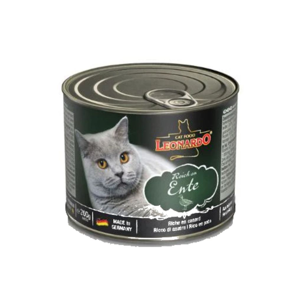 Leonardo Wet Cat Food with Duck 200g