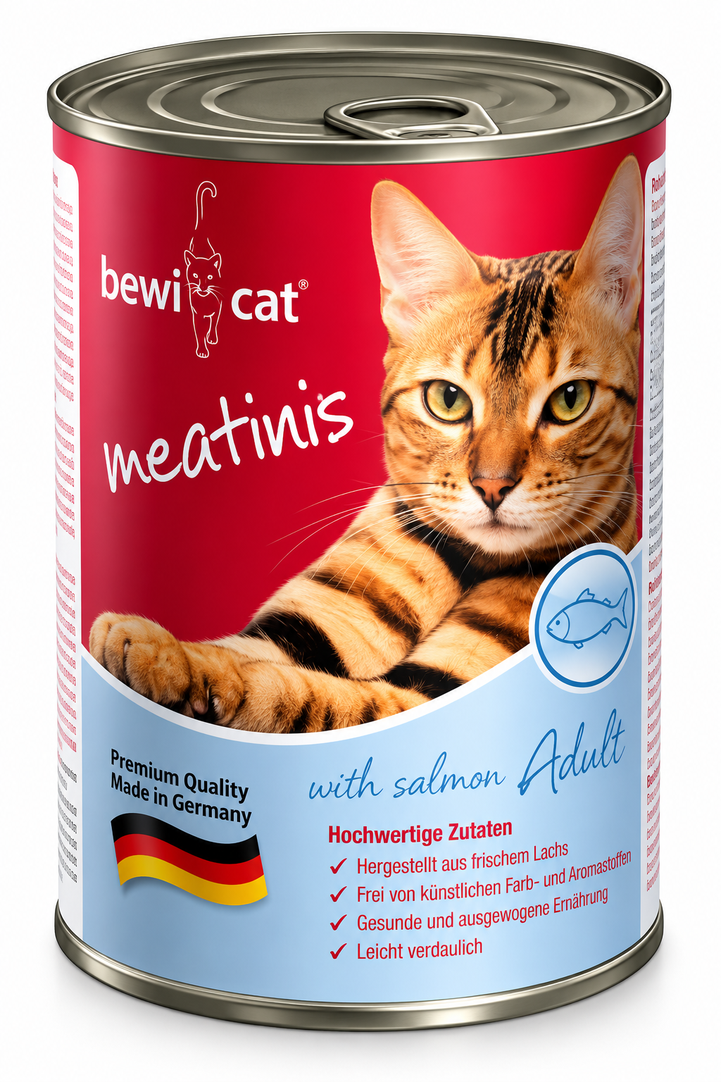 Bewi Cat Meatinis with Fish – Wet Cat Food 400g