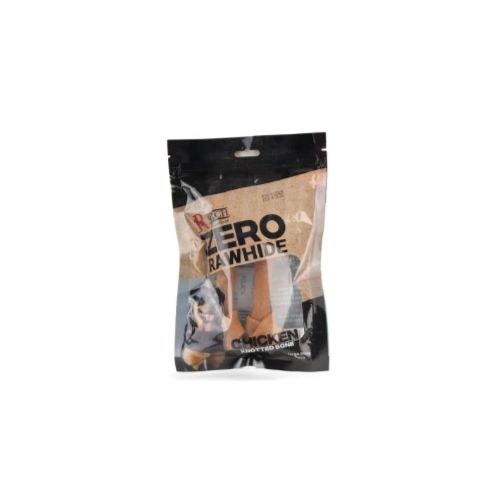 Rich excellence zero rawhide chicken knotted bone large bone2 pcs