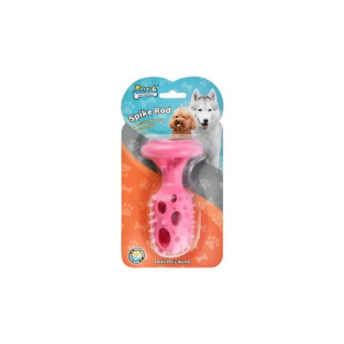 Soleil Pink Spiky Stick Pet Chew Toy