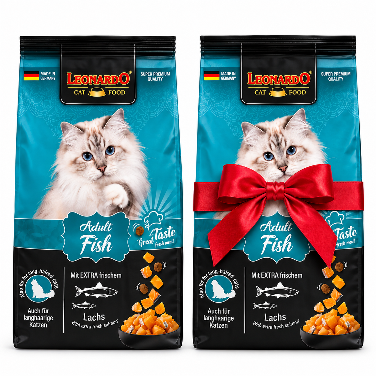 Leonardo Holistic Dry Food With Fish For Adult Cat 300g Buy 1 Get 1 FREE