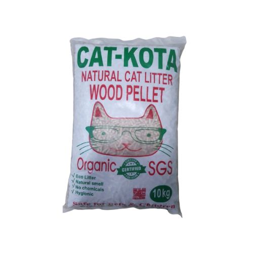 Cat-Kota Natural Cat Litter Wood Pellet 10kg