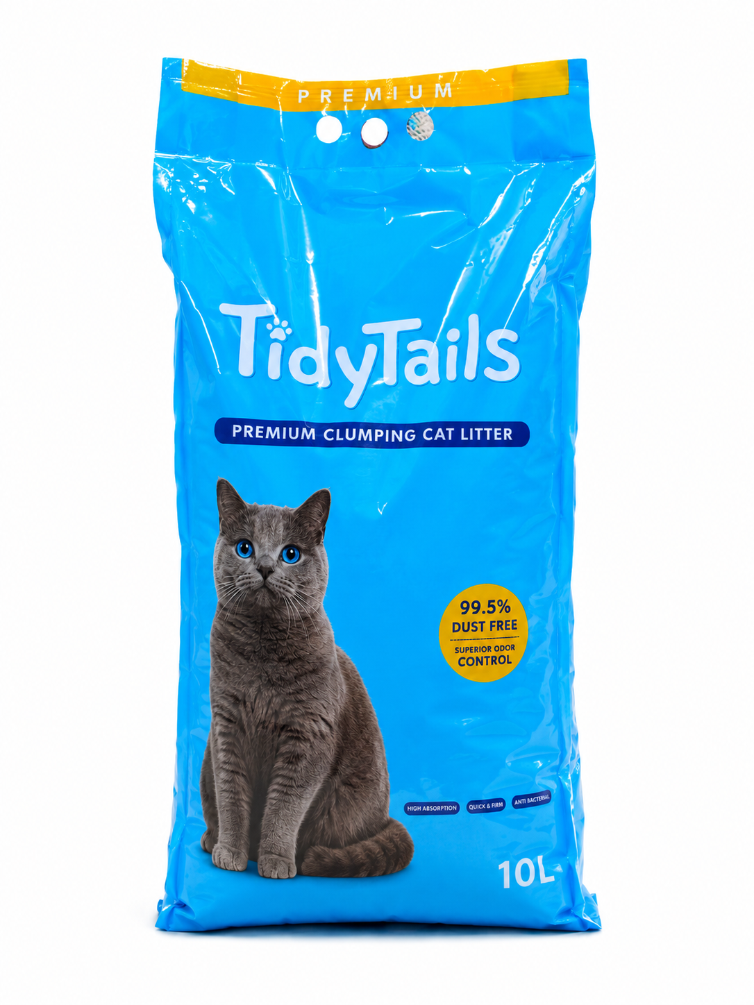 Tidy Tails Premium Clumping Cat Litter 10L