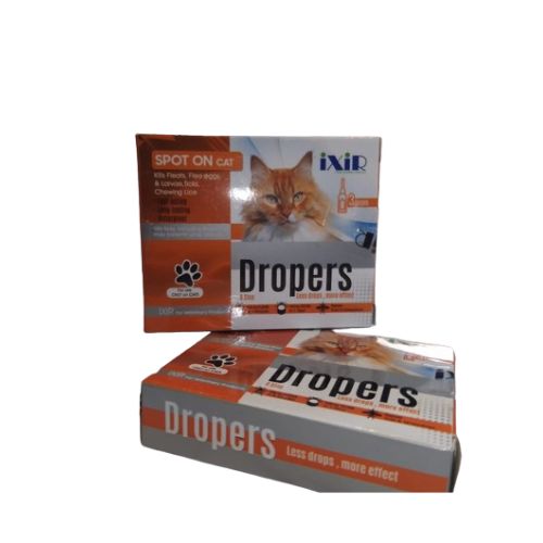 Dropers Spot On For Cat Fleas And Ticks