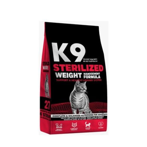 K9 Cats Sterilised 2 Kg