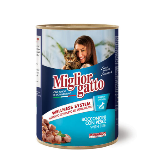 Migliorgatto PATÉ With Salmon 400g