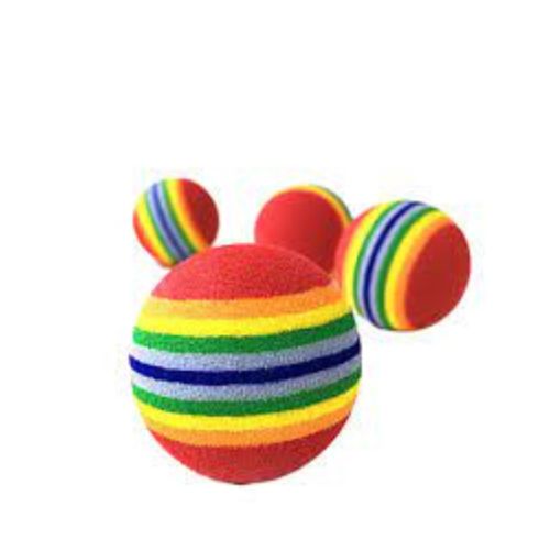 Nunbell 4 Balls Multi Colors For Cats