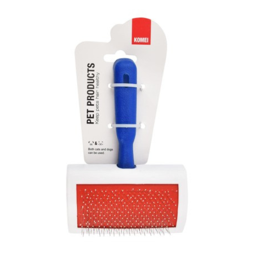 Comi Soft Pet Brush - Blue and Red