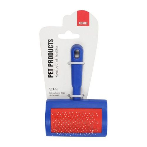 Comi Soft Pet Brush - Blue and Red