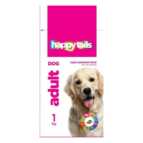 Happy tails Adult Dog Food 1Kg