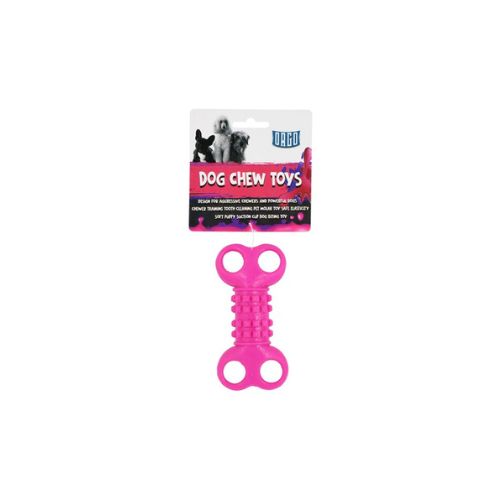 Orgo Multi Color Bone Shaped Chew Toy for Dogs