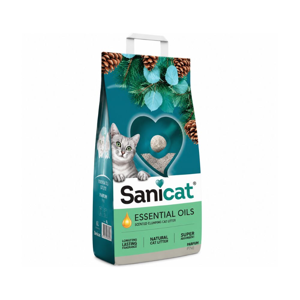 Sanicat Essential Oils Okaliptus Kokulu Kedi Kumu 10 Kg