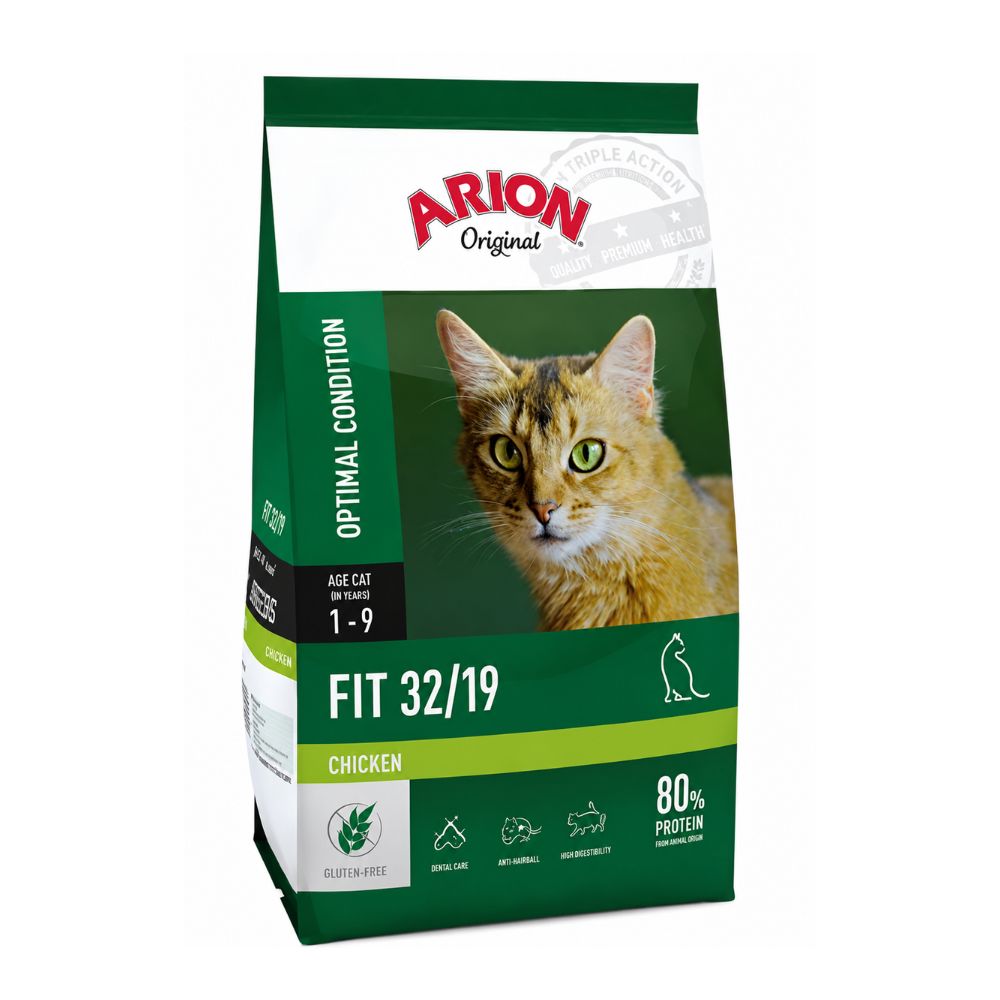 Arion Cat Dry Food Adult Fit 2kg