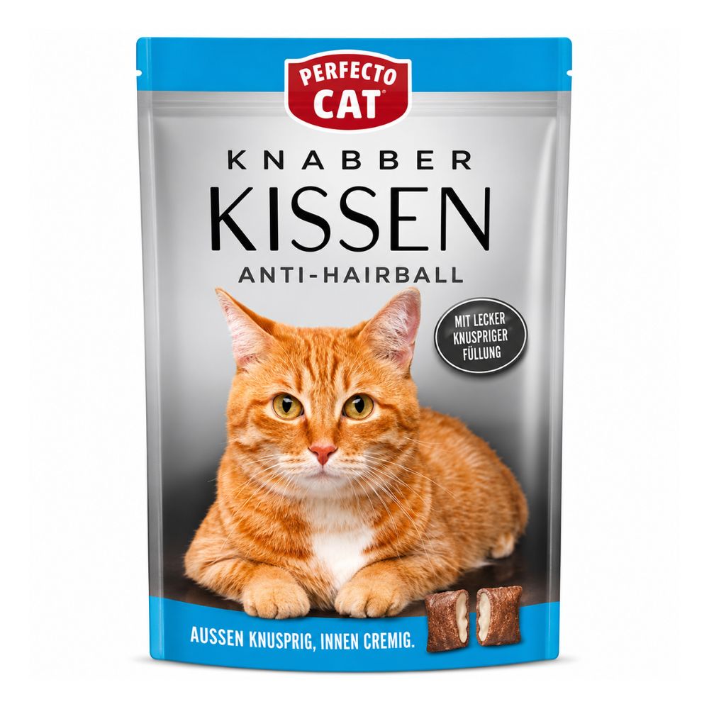 Perfecto Cat Anti-Hairball Treats for Adult Cats 50 g