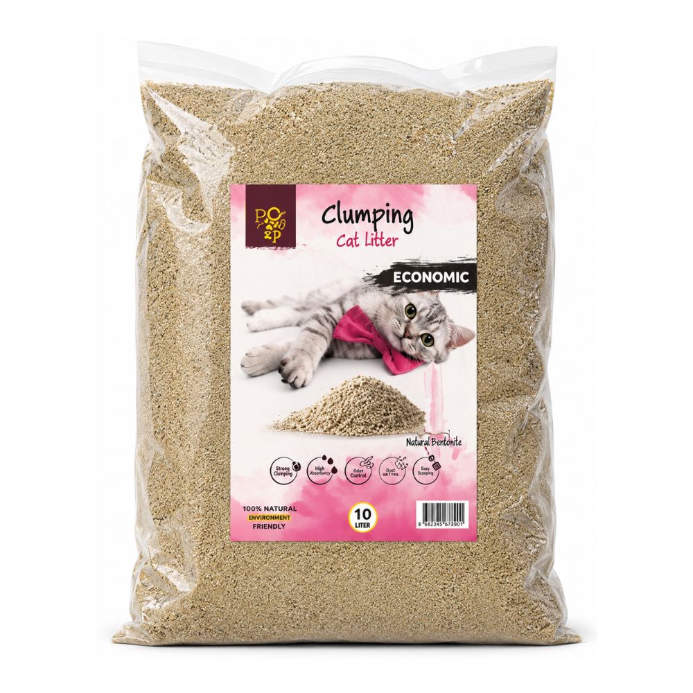 Doozy Baby Powder Scent Clumping Cat Litter 10 L