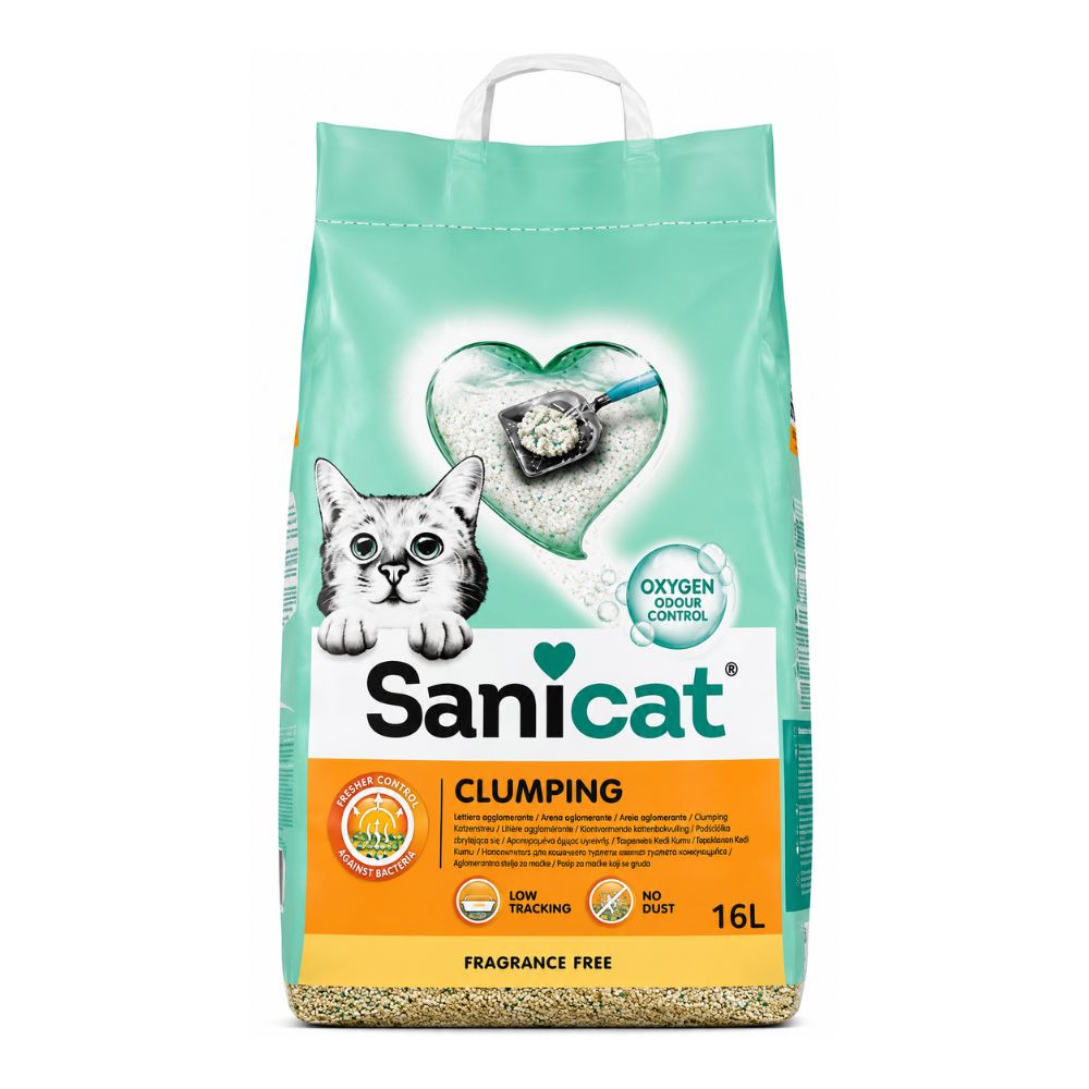 Sunny Cat Classic Unscented رمل قطط 16 لتر