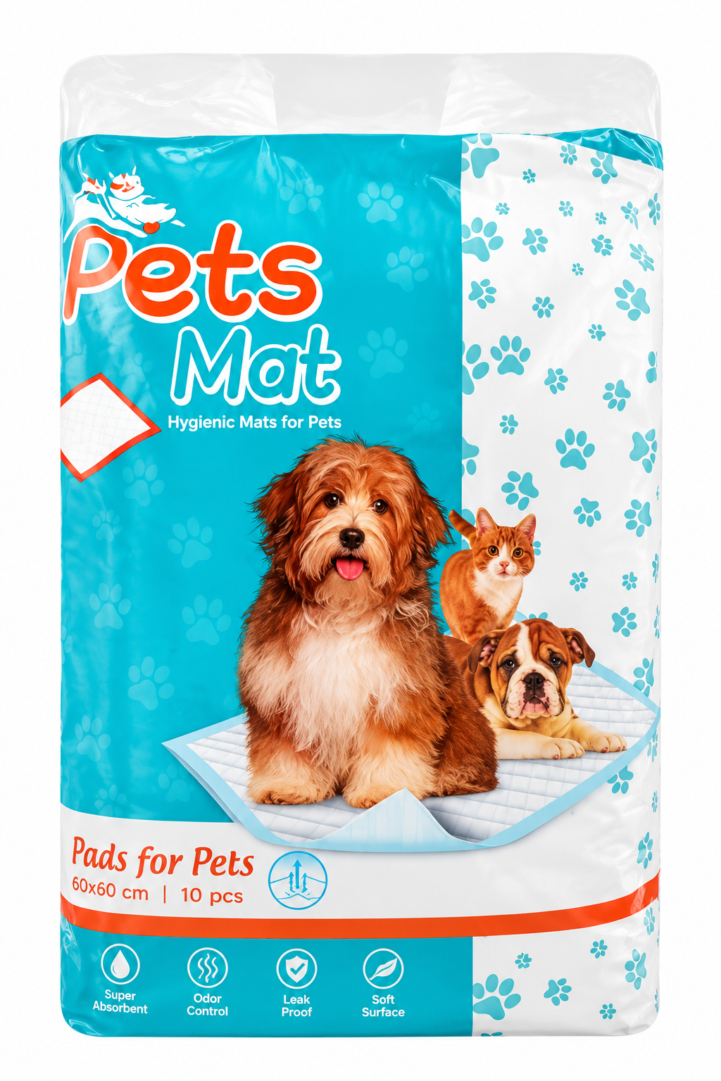 Pets Mat Hygienic Training Pads XL – 60×60 cm