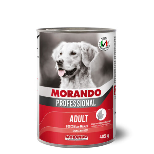 Morando Professional Adult dogs Pate with Beef 400g