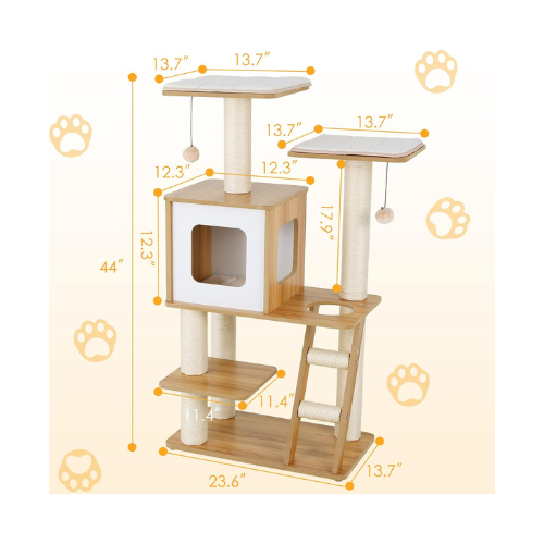 Cat Scratching Tree