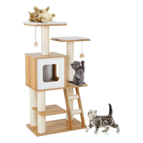 Cat Scratching Tree