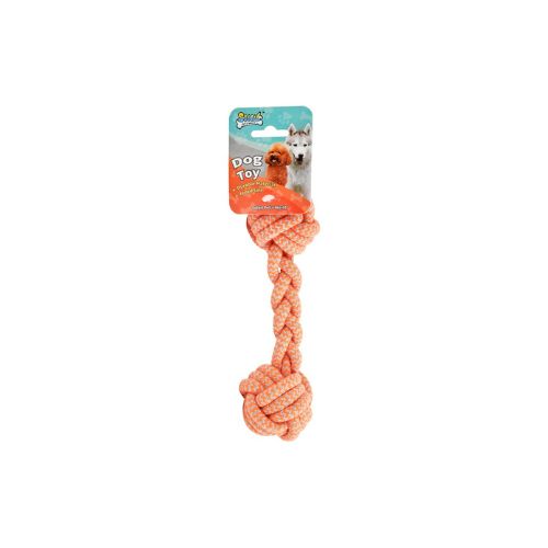 Soleil Blue Dumbbell Tug Rope Dog Toy