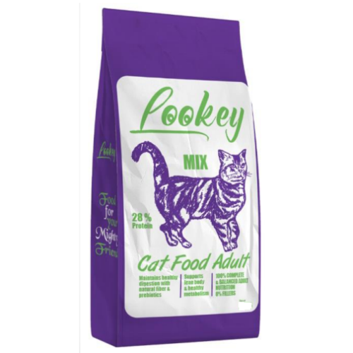 Lookey Mix Dry Food for Adult Cats 1 kg