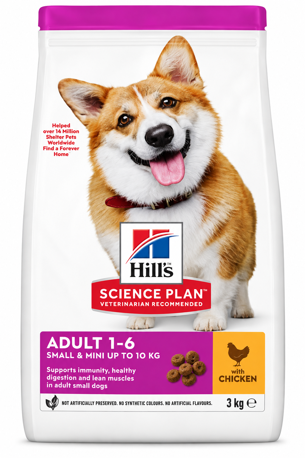 Hill’s Science Plan Adult Small & Mini Dry Dog Food with Chicken – 3 KG
