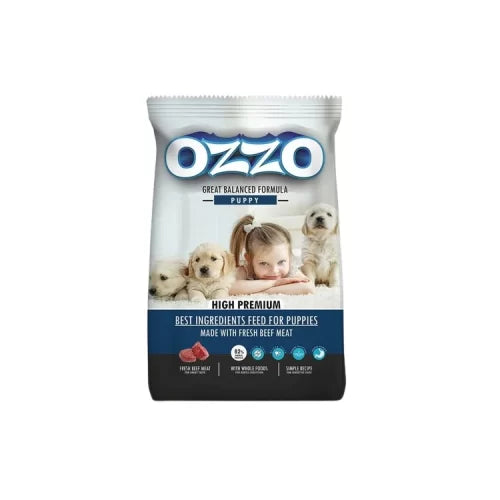 OZZO High Premium Puppy Dry Food With Fresh Beef Meat 15Kg