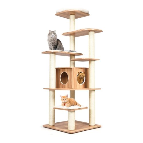 Cat Scratching Tree