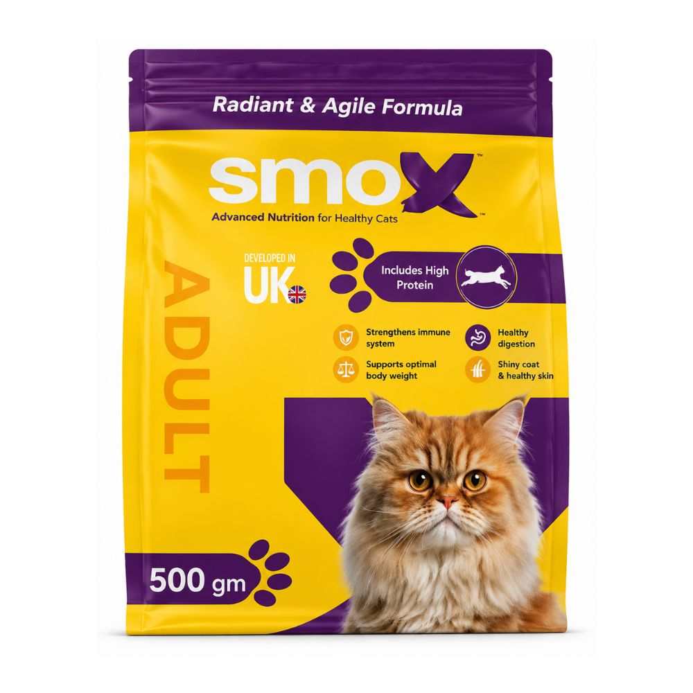 Smax Adult Cat Dry Food 500gm