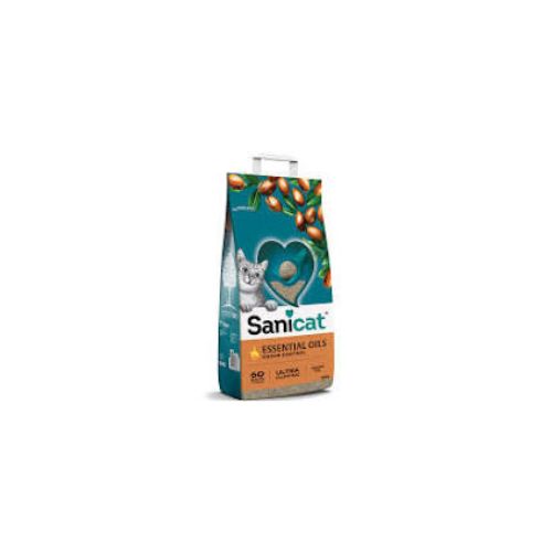 Sanicat Essential Oils – Argan Oil Clumping Litter 10Kg