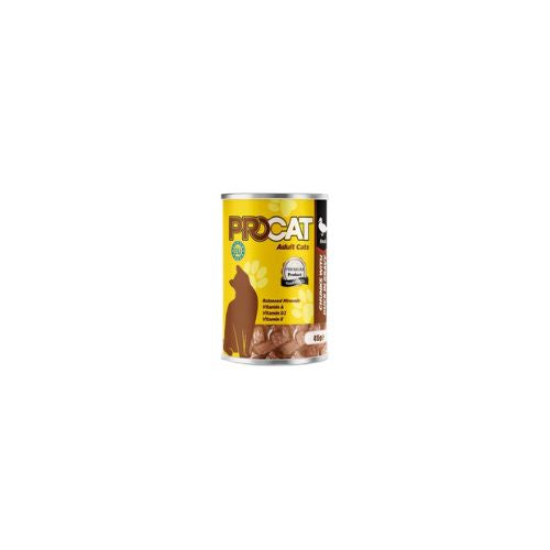 ProCat Wet Food Pate Adult with Duck-Can 415 gm