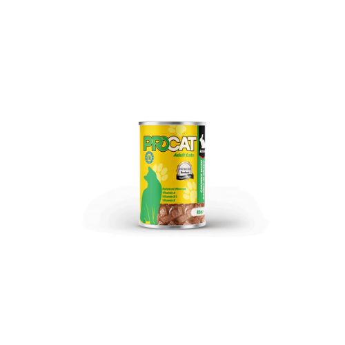ProCat Wet Food Pate Adult with Rabbit Can 415g