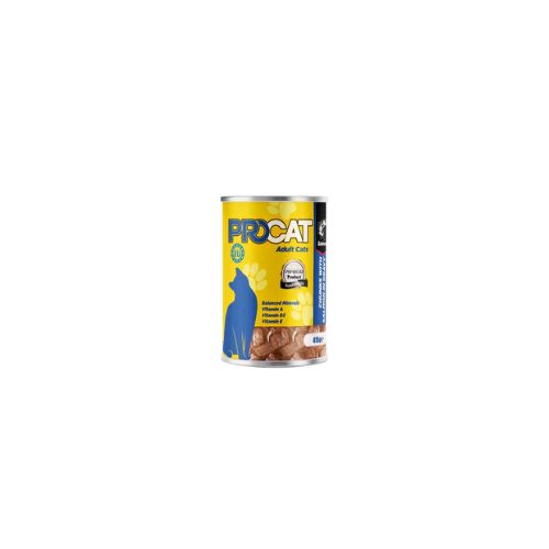 ProCat Wet Food Pate Adult with Salmon - Can 415 gm