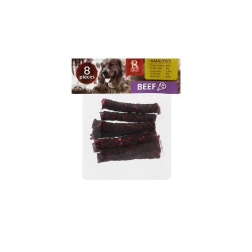 Rich Beef Stick Treats for Dogs 8 Piece Pack
