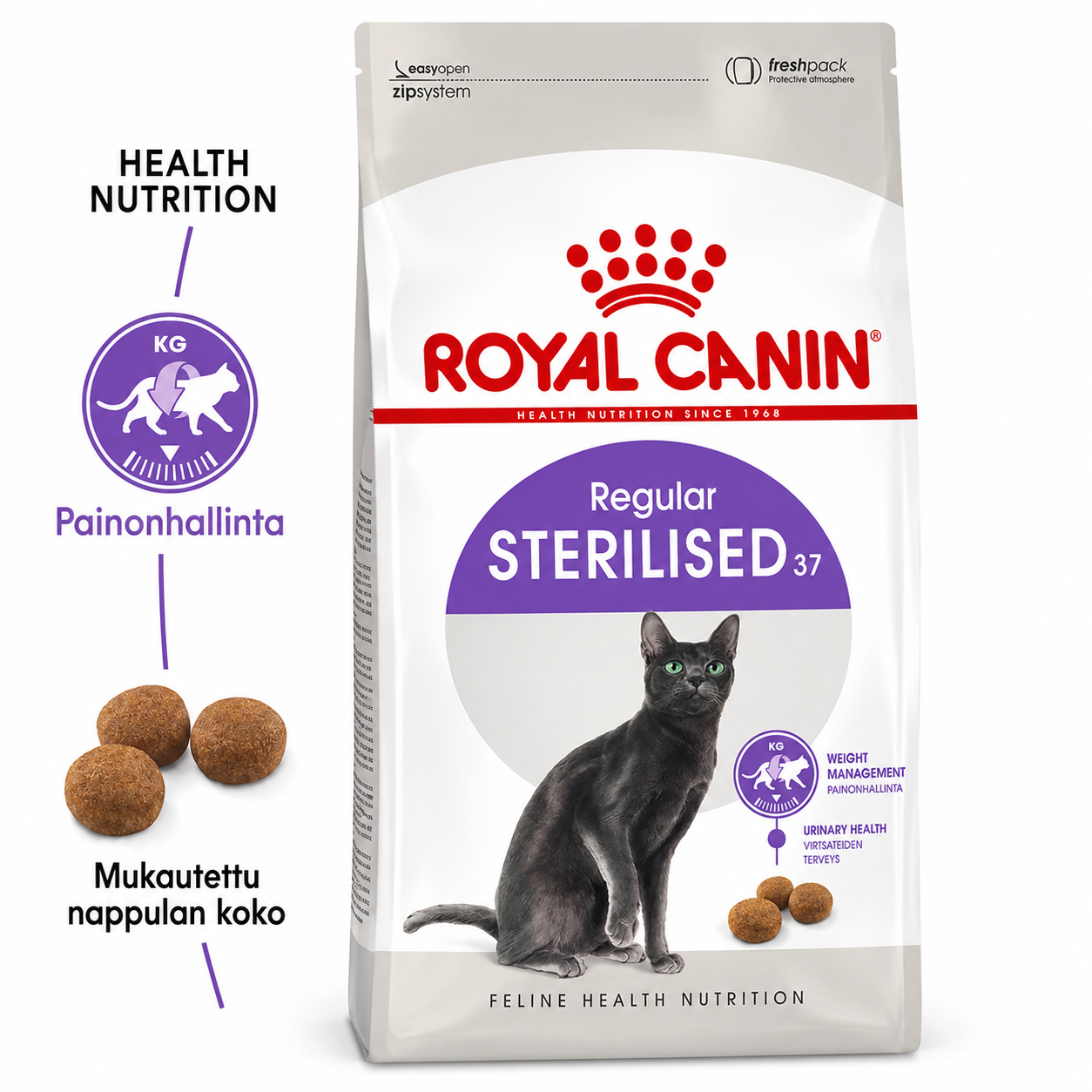Royal Canin Sterilised 37 Dry Food for Adult Cats  400g