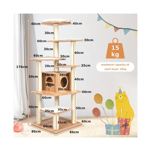 Cat Scratching Tree