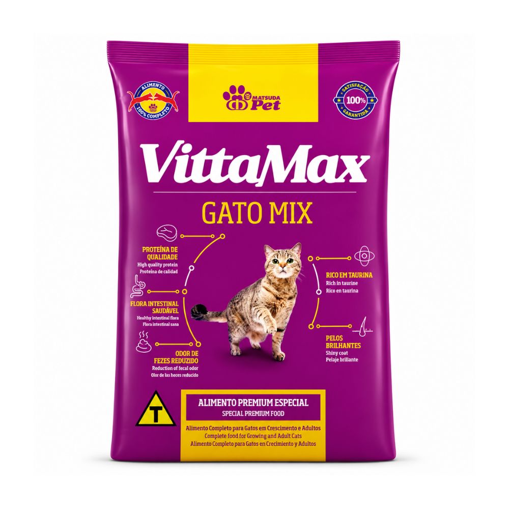 Vita Max Cat Food with Chicken Flavor 1 kg
