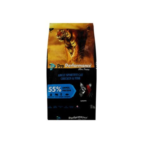 Pro Performance Hypoallergenic Dry Food with Chicken & Fish for Adult Cats 15kg