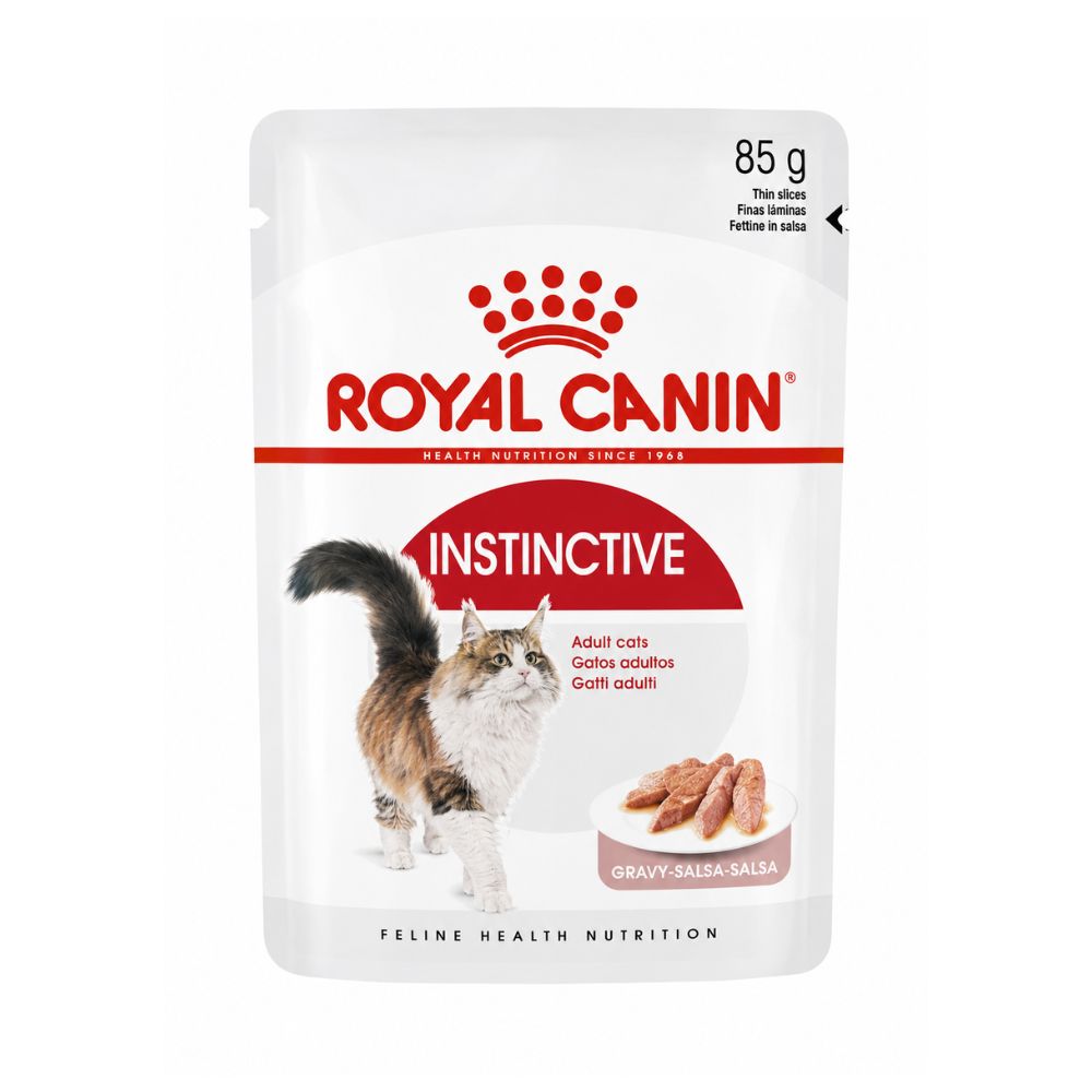 Royal Canin Instinctive Gravy/Jelly Wet Cat Food 85g