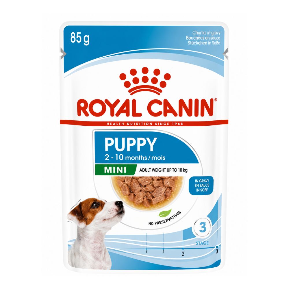 Royal Canin Mini Puppy Wet Food Pouch 85g