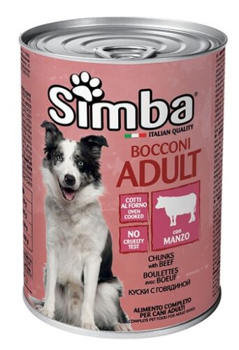 SIMBA Chunks With Beef Dog Wet Food
