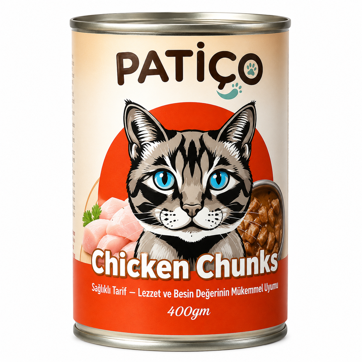 Patico Chicken Chunks Wet Cat Food 400g